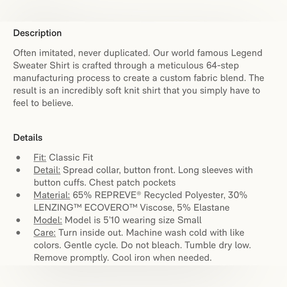Faherty Legend Sweater Shirt - Picture 14 of 14
